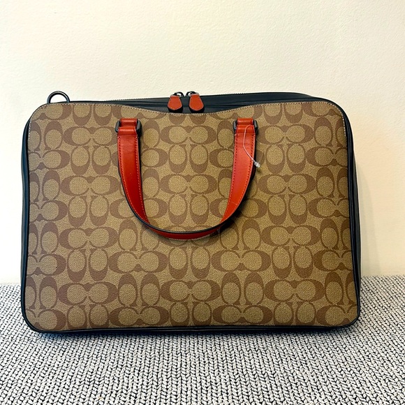 Coach slim briefcase! Brand new and never been used! - Picture 3 of 9